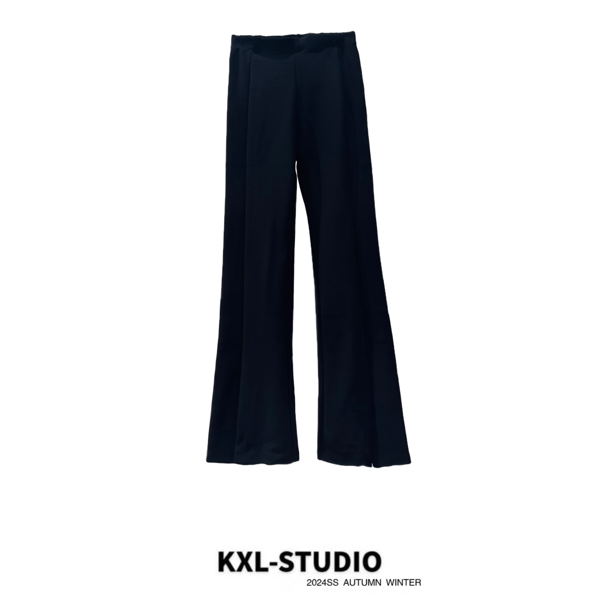 KXL-STUDIO【KELE老粉必入】显瘦微辣前开叉腿精裤3226