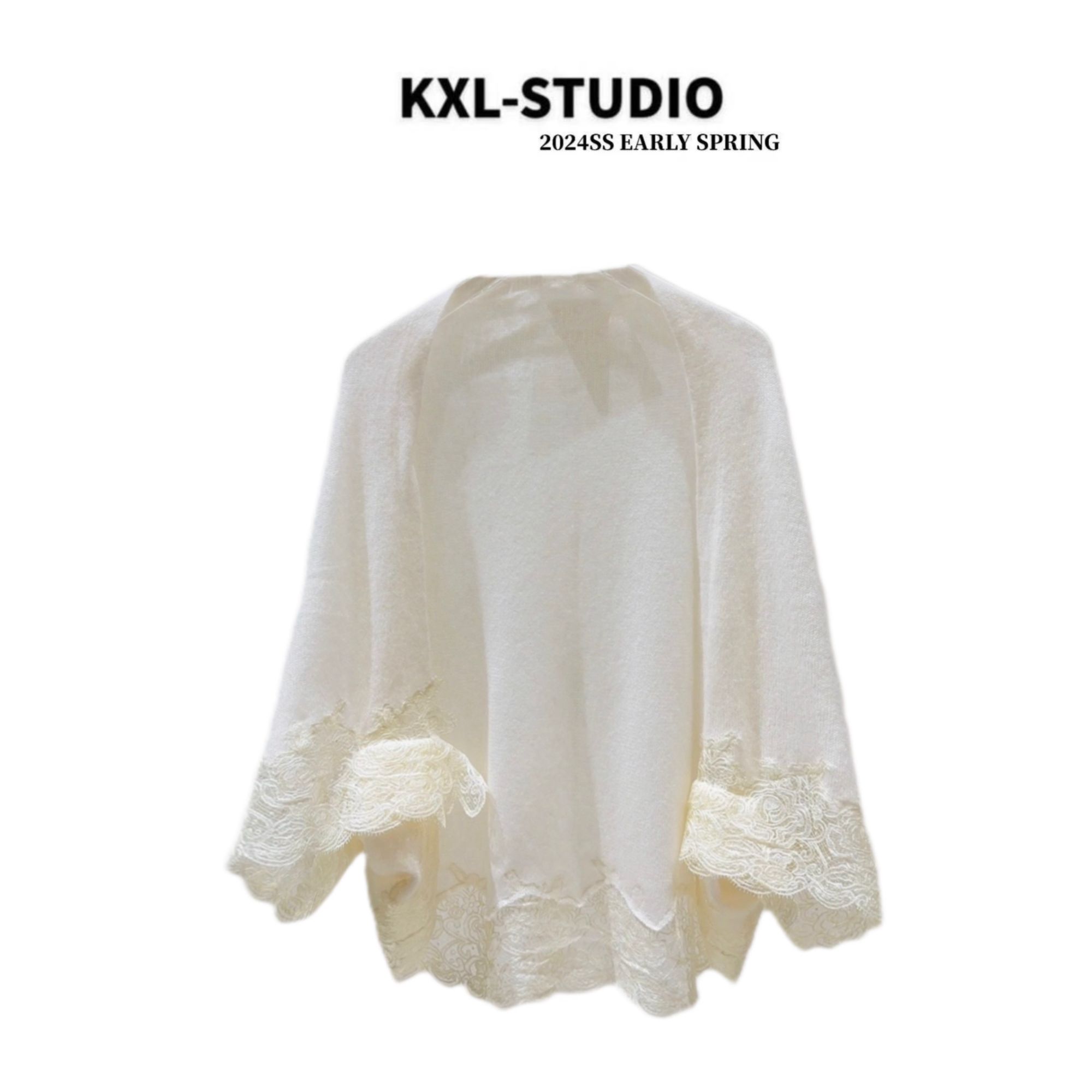 KXL-STUDIO【KELE精选】贵妇挚爱baby山羊绒开衫4726