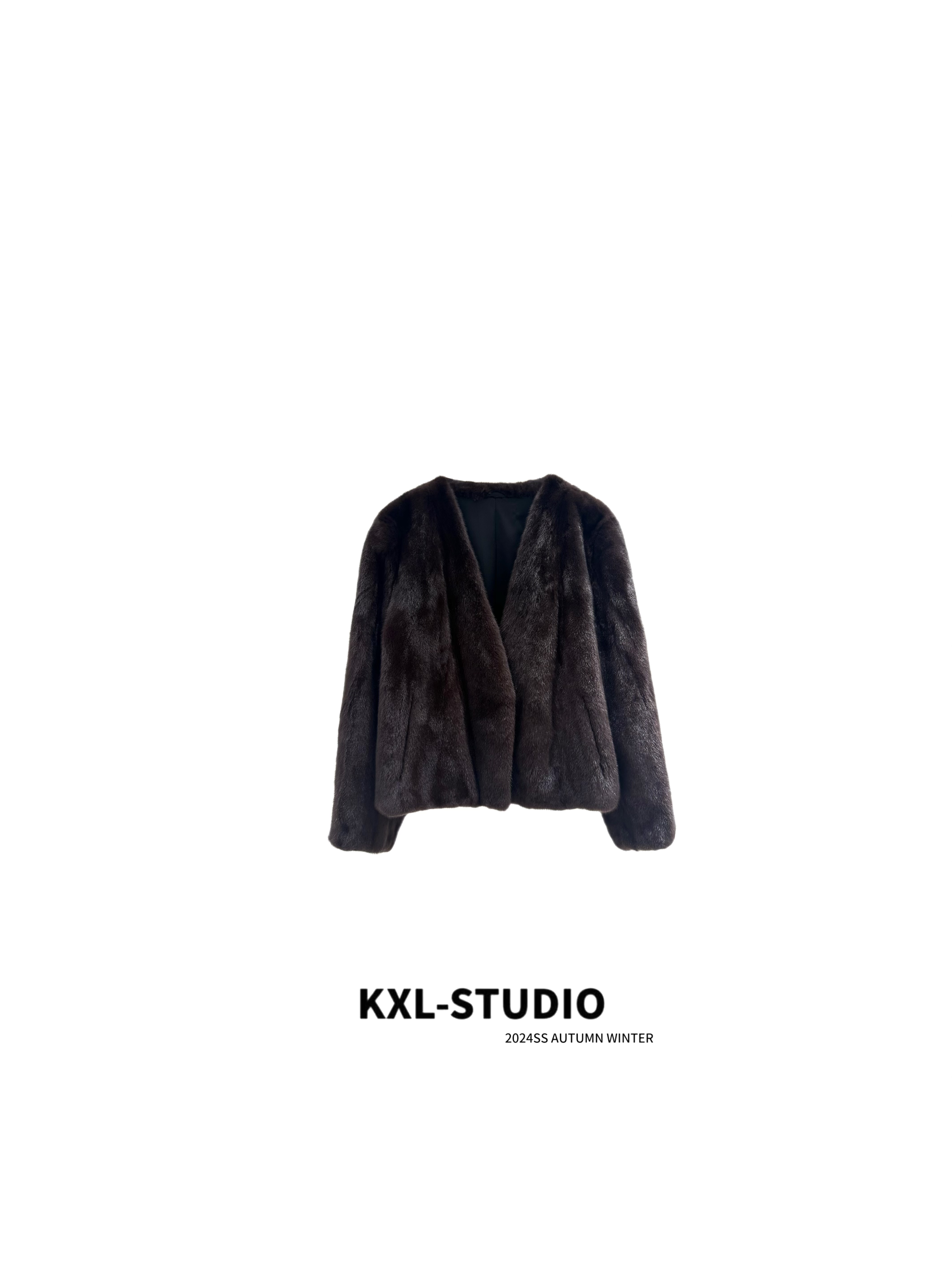 KXL-STUDIO【典藏巨献】布拉格水貂外套3861