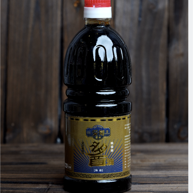 云南老字号妥甸酱油纯粮酿造味极鲜800ml瓶装