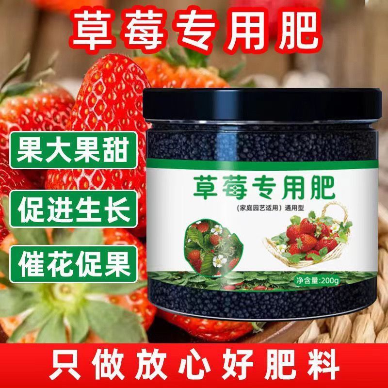 草莓专用肥料有机肥氮磷钾颗粒肥营养粒一件包邮家用盆栽花肥 