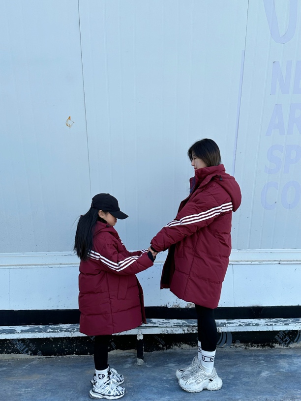 【MO潮童】潮童三道长款羽绒服