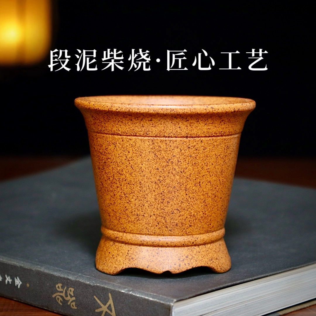 特价精品柴烧紫砂花盆迷你绿植盆栽盆小矮兰花多肉菖蒲盆景盆捡漏