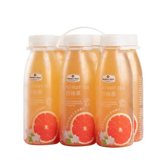 西柚茶饮料 300ml*6瓶