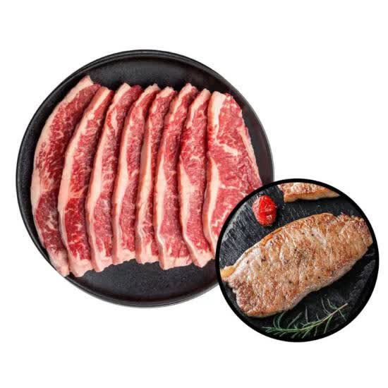澳洲谷饲西冷薄切牛排 750g/份