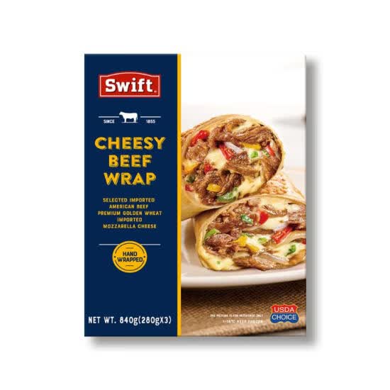 Swift 芝士牛肉卷 840g(280g*3)