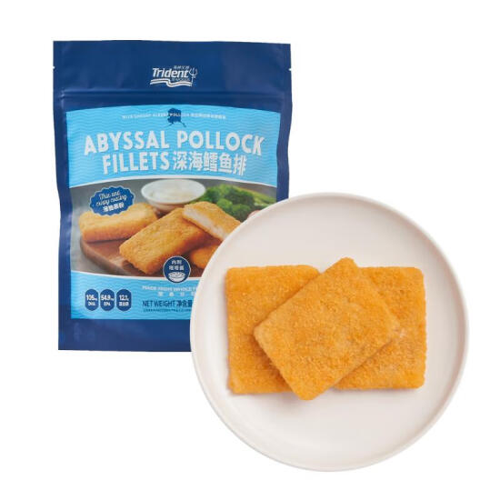 Trident 深海鳕鱼排 1.22kg(内含深海鳕鱼排16片+塔塔酱(复合调味料) 6包)