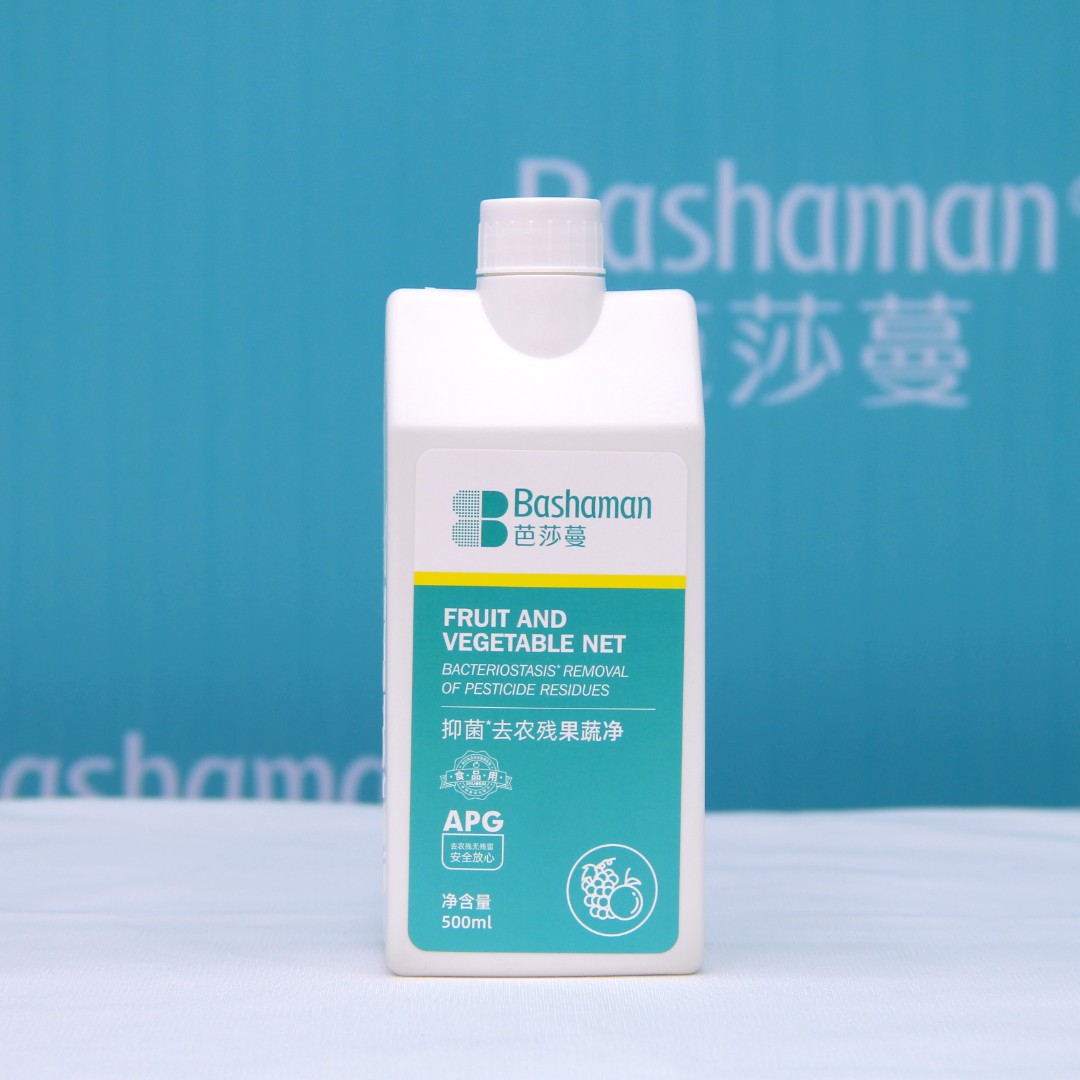 【芭莎蔓】抑菌去残留果蔬净 500ml/瓶 拍一发三