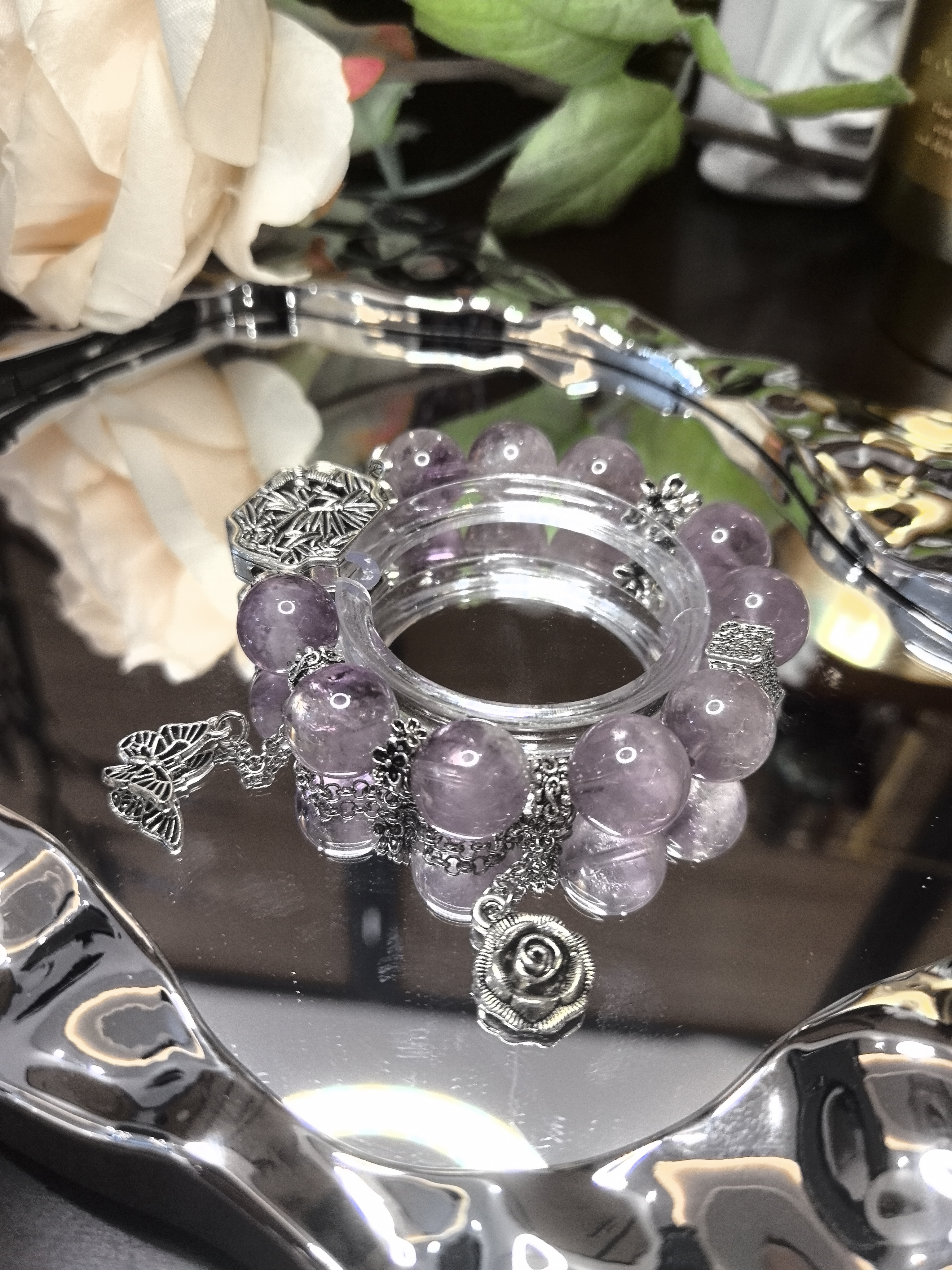 天然紫兔毛12咪+助学业运事业运