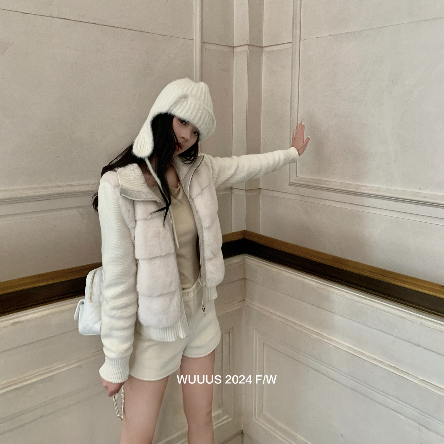 【小暖包】颜值超高的实用派环保皮草羽绒服3074