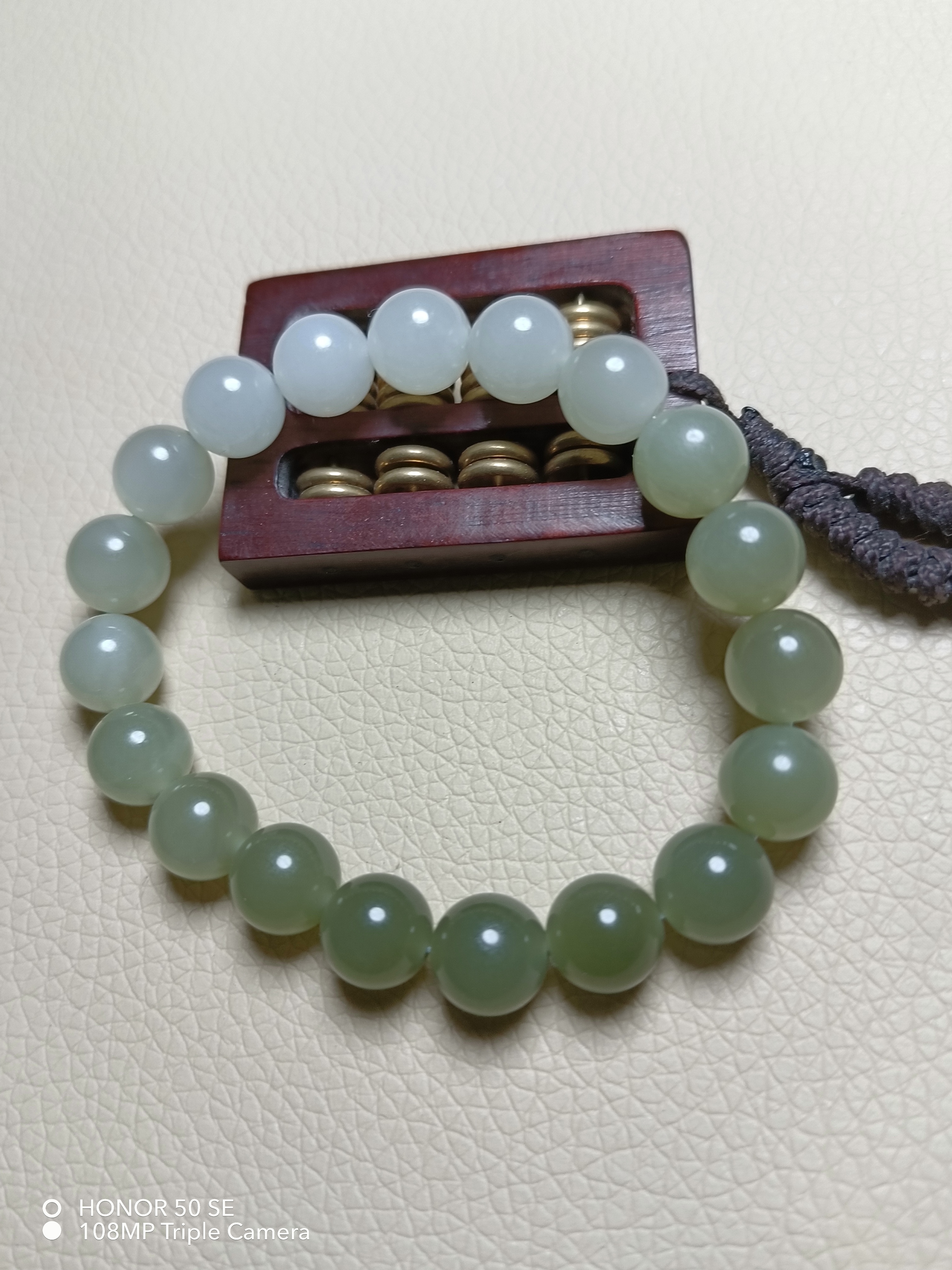 湖水渐变10mm百搭气质时尚妈妈精美手串