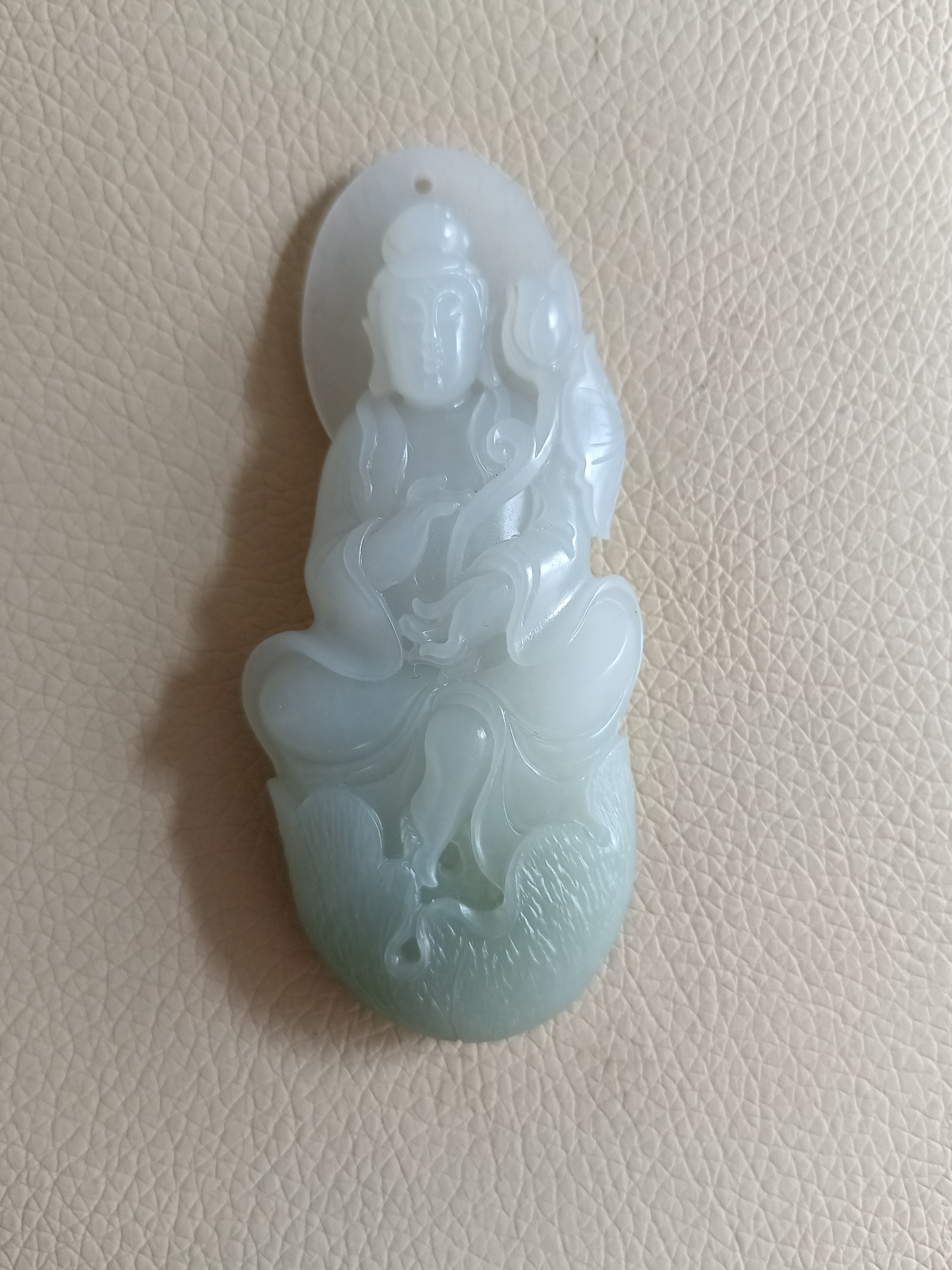 立体四色观音男士时尚精雕手工款