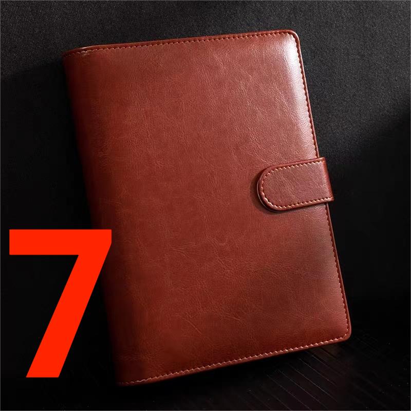 【本子7】笔记本商务办公本高档会议记录本学生记事作业本