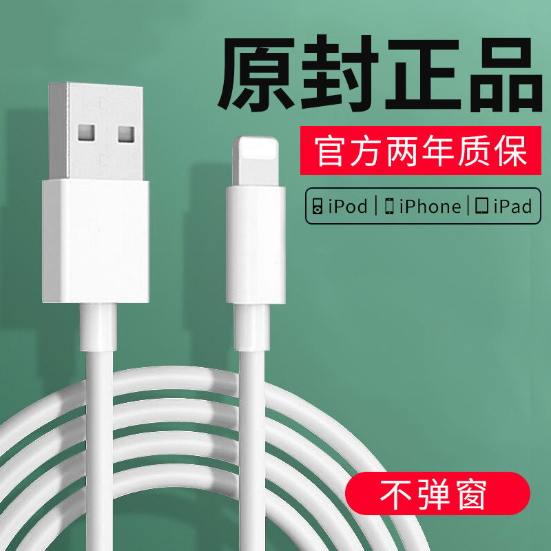 适用苹果13pro充电线12Max数据线iphone8平板ipad电脑6手机s快充7