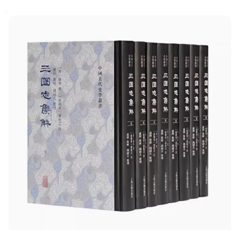 【微瑕，售出不退】三国志集解(全八册）（中国古代史学丛书）