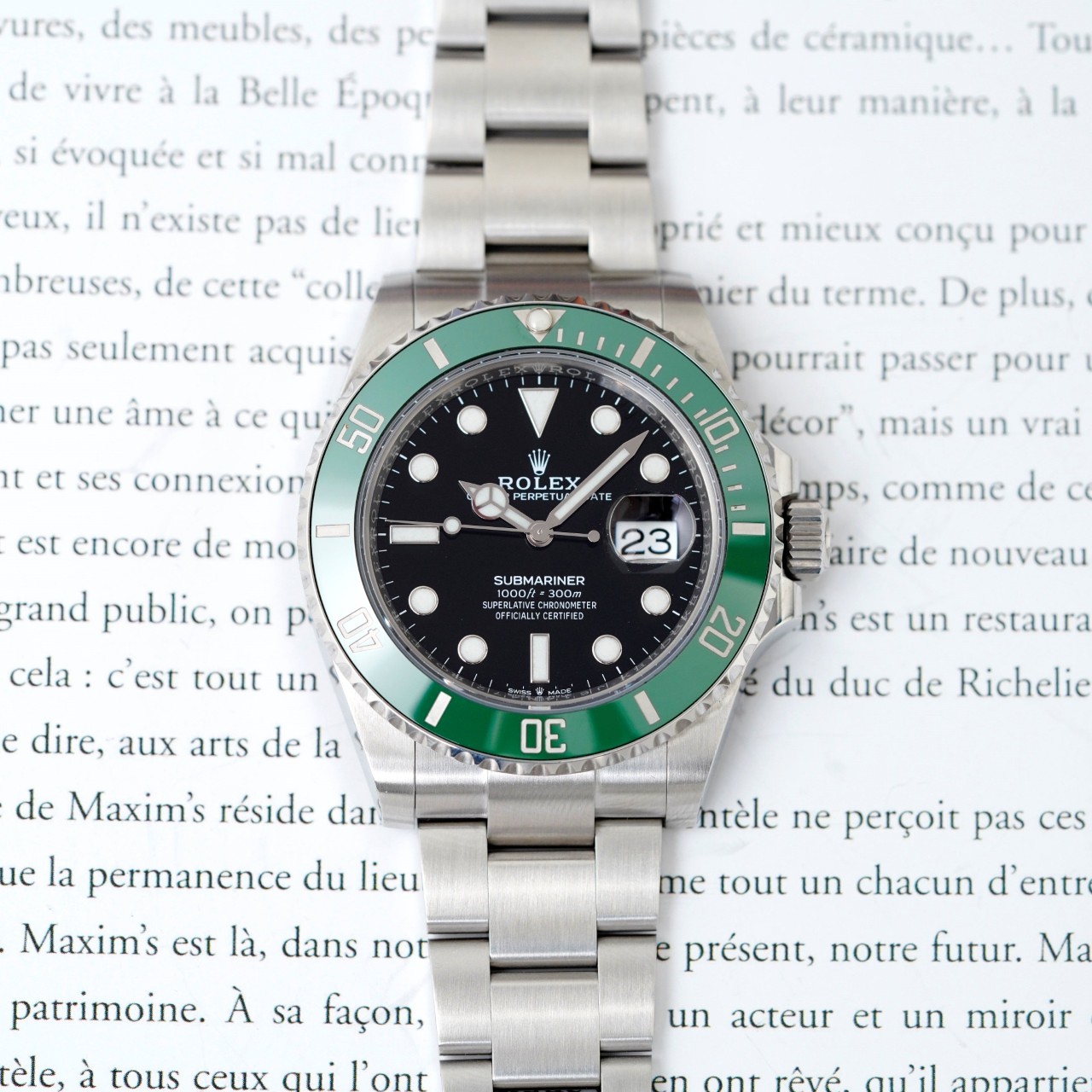 95新 Rolex/劳力士 25年劳力士绿水鬼126610客订勿拍 部分款 花花
