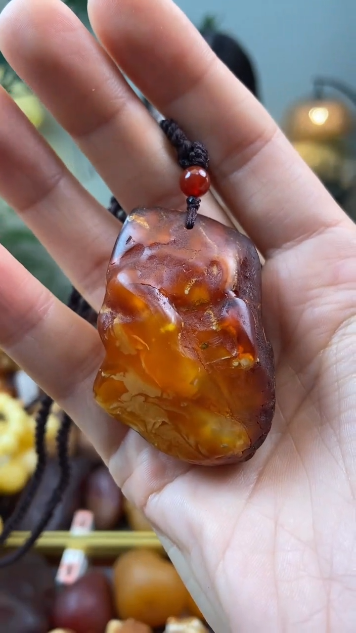 【闪购商品】蜜蜡颈饰未镶嵌吊坠