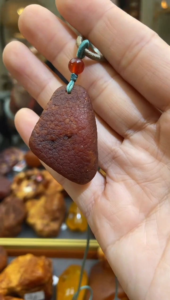 【闪购商品】琥珀颈饰未镶嵌吊坠