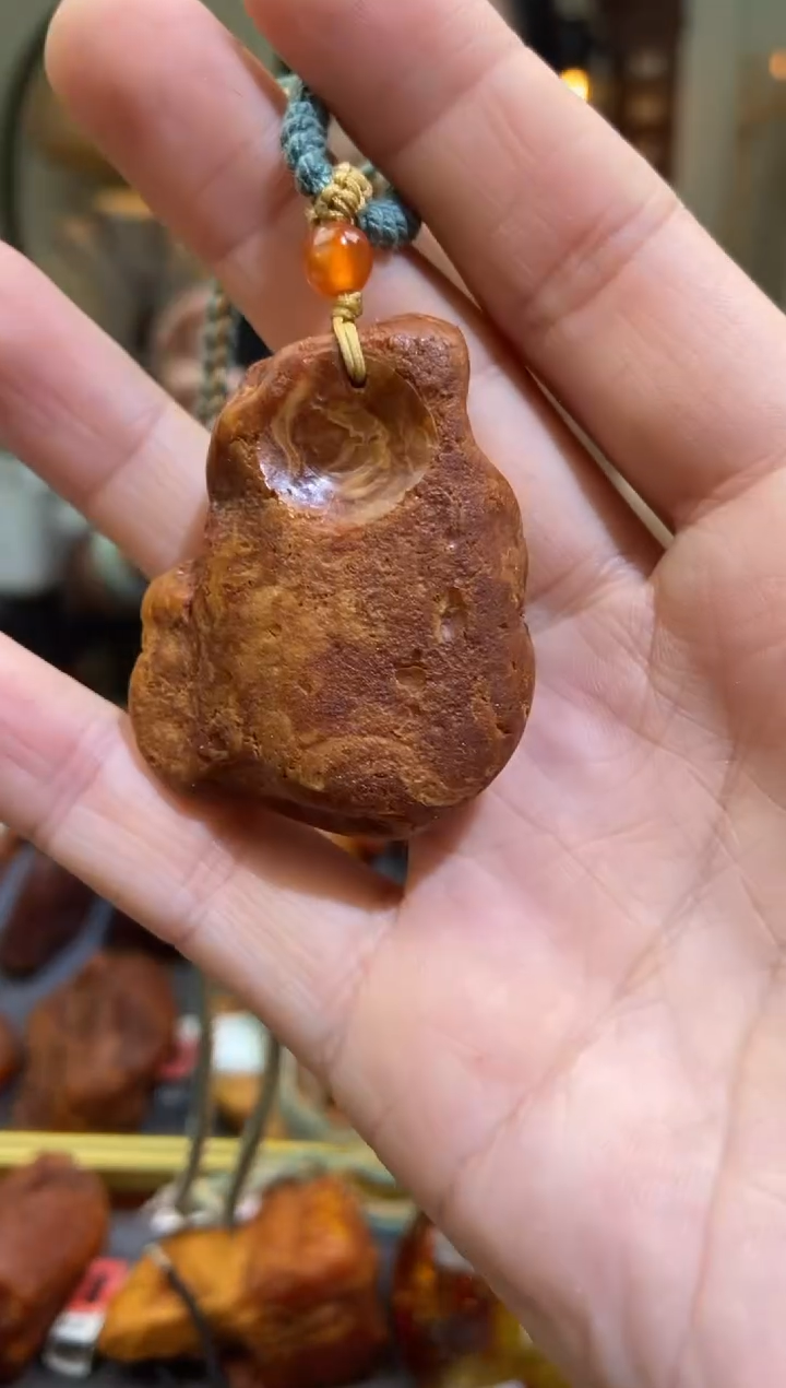 【闪购商品】蜜蜡颈饰未镶嵌吊坠