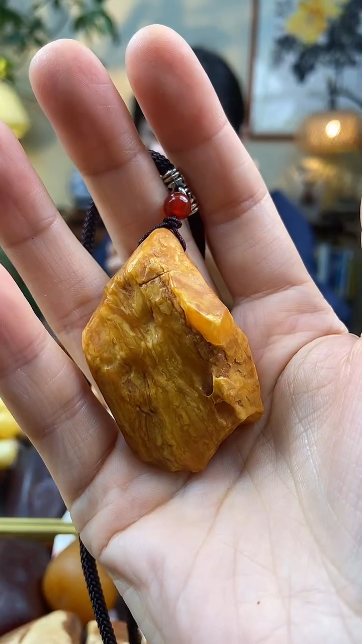 【闪购商品】蜜蜡颈饰未镶嵌吊坠