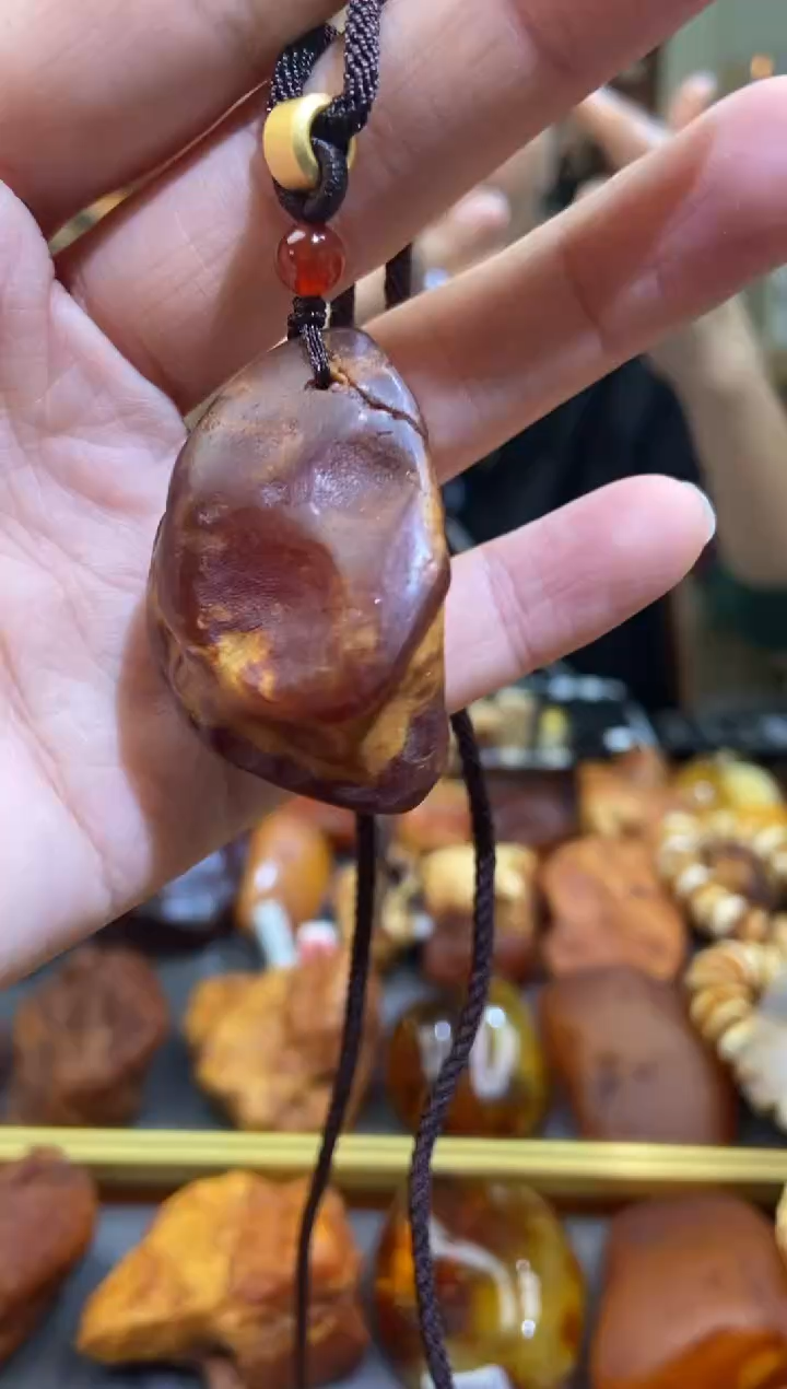 【闪购商品】蜜蜡颈饰未镶嵌吊坠