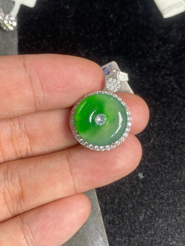 天然A货平安扣吊坠