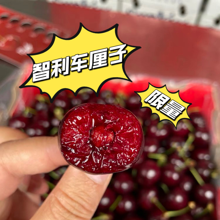 桑提娜纯甜车厘子2J  2斤分装