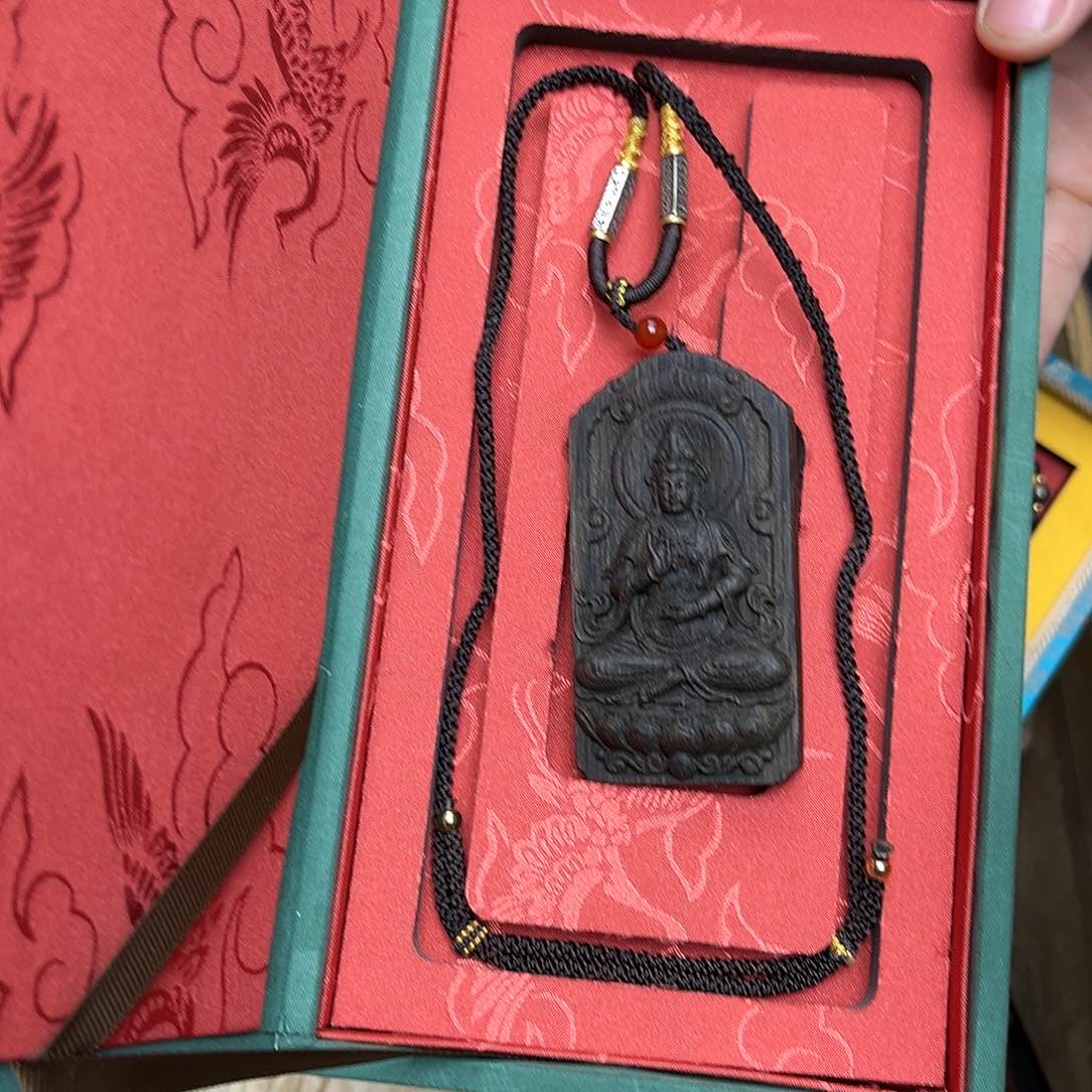 滴血莲花菩提吊坠