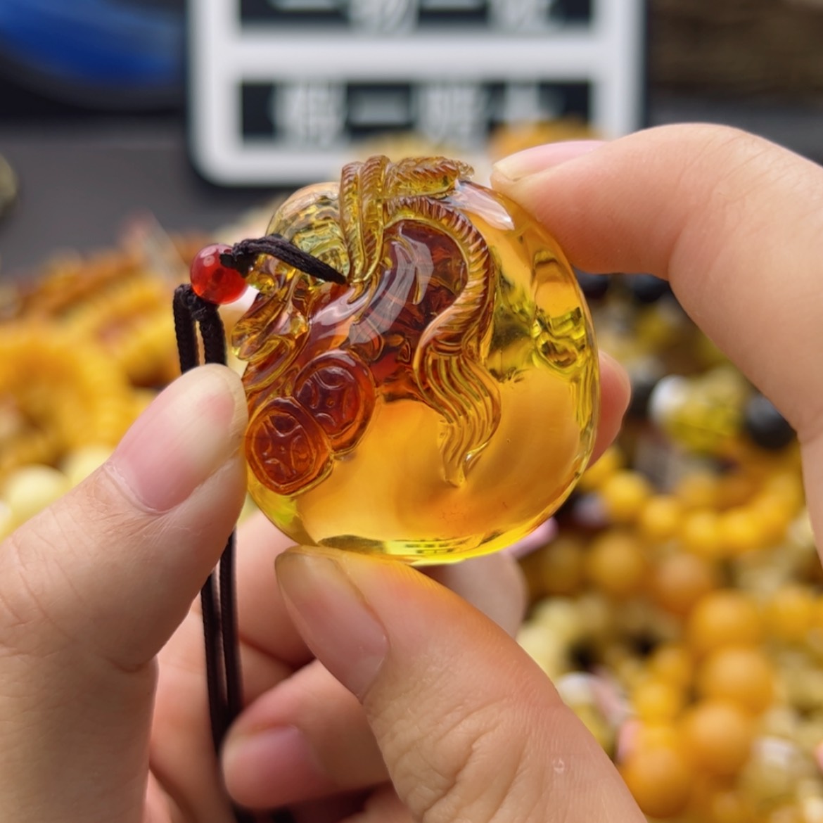 【闪购商品】琥珀裸石未镶嵌