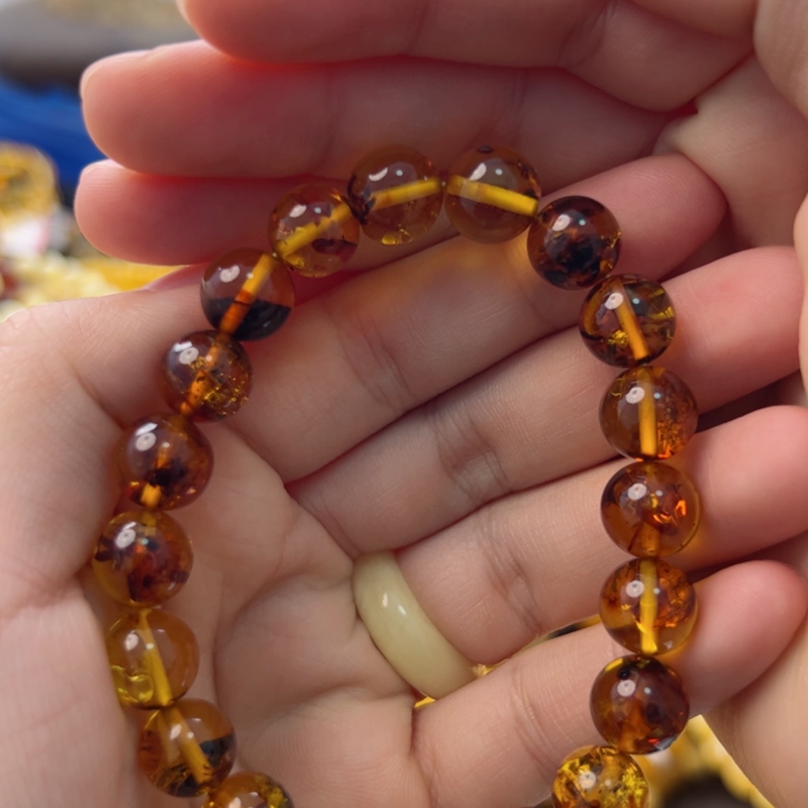 【闪购商品】琥珀裸石未镶嵌