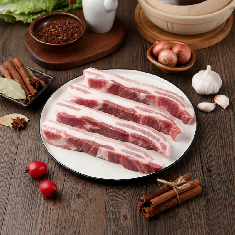 麦臻选黑猪 五花肉  1000g
