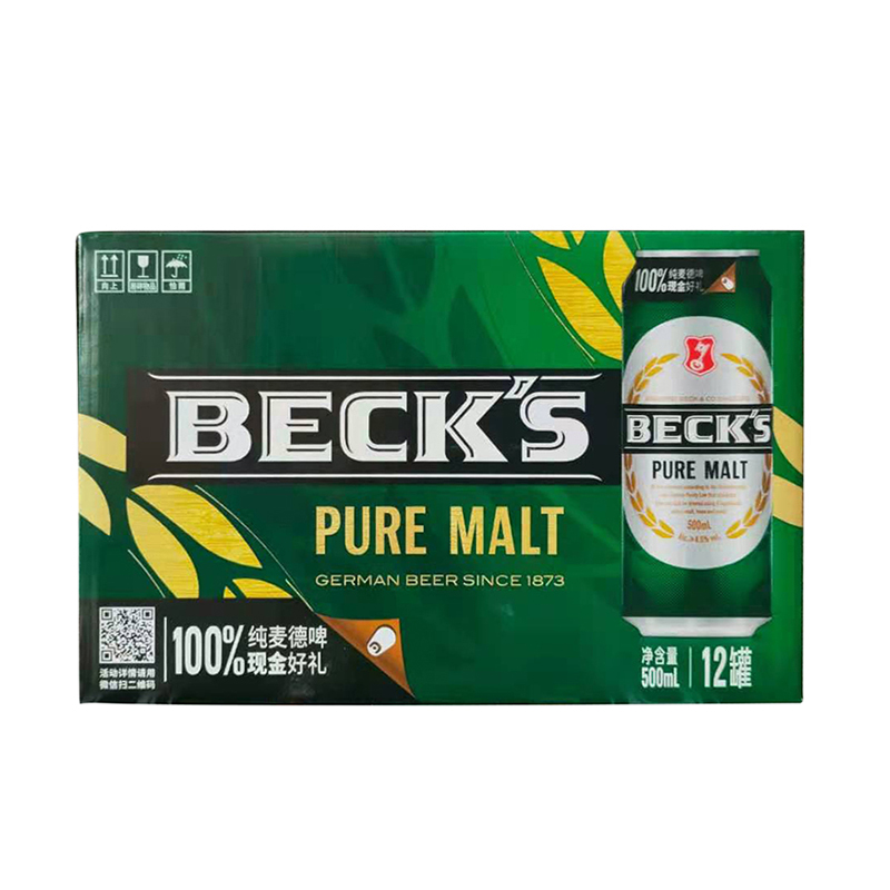 贝克醇麦啤酒 500ml*12