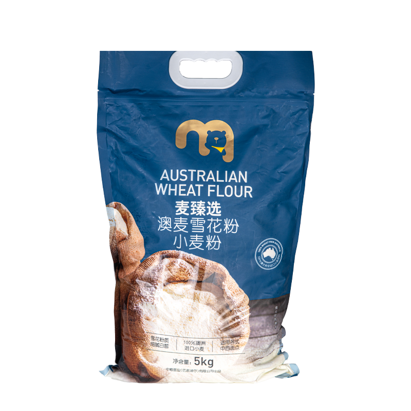 麦臻选澳麦雪花粉(小麦粉) 5kg