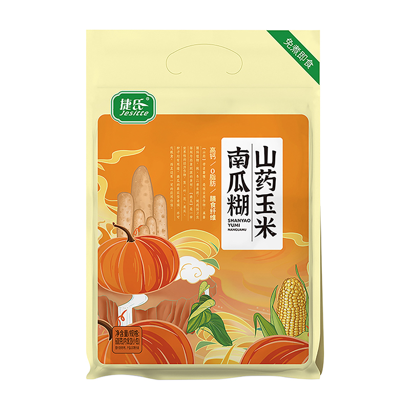 捷氏山药玉米南瓜糊 600g南瓜同城送