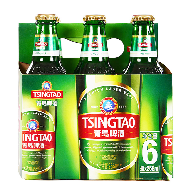 青岛啤酒经典1903 258ml*6