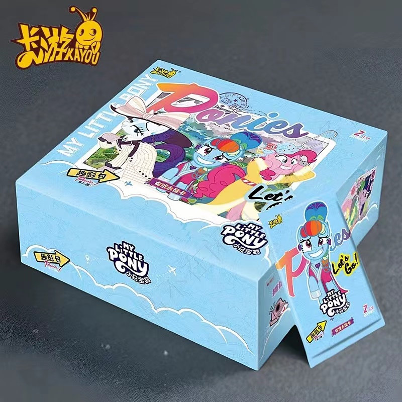 卡游小马宝莉【第2弹趣影包】收藏卡牌盲盒整盒直邮