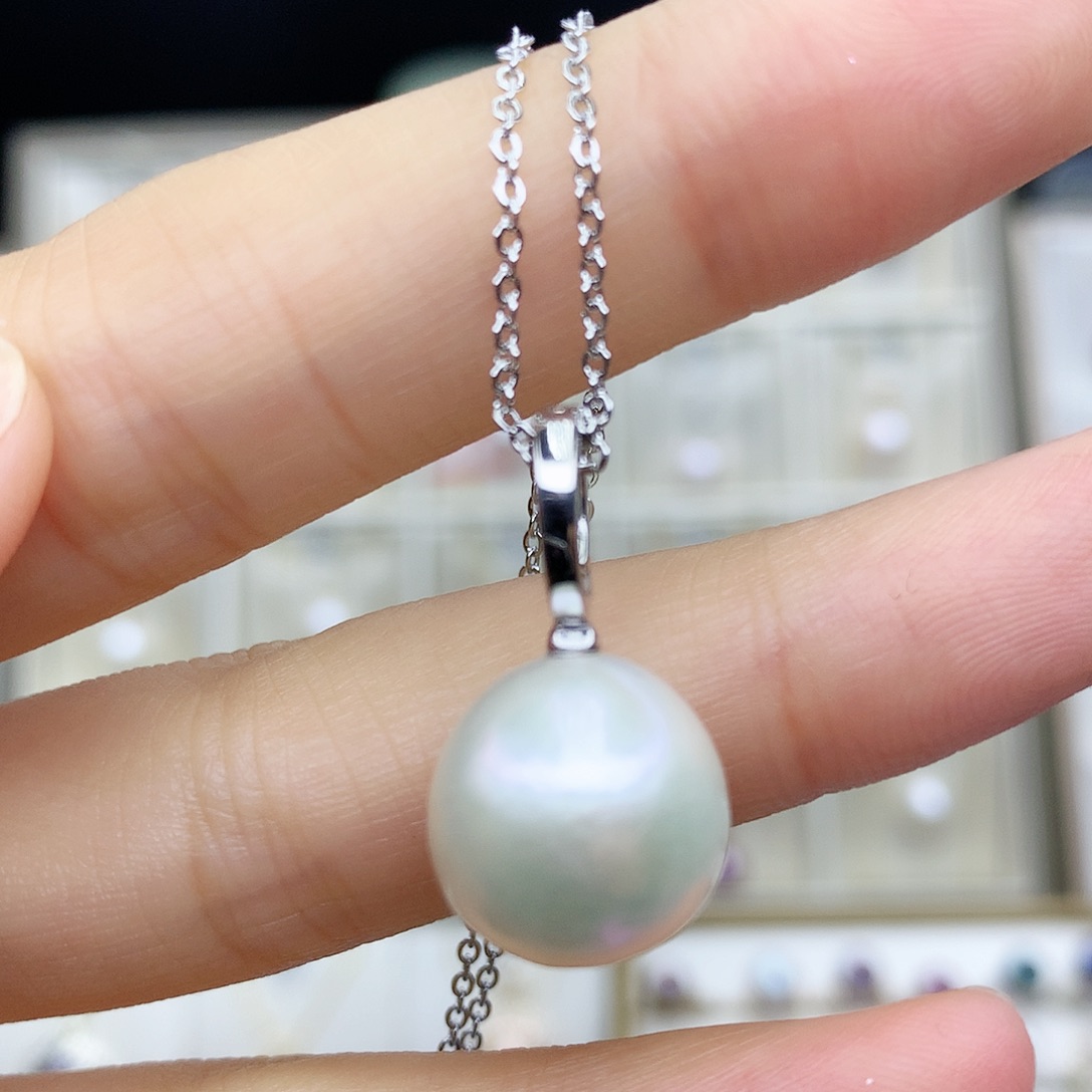 淡水珍珠颈饰合金