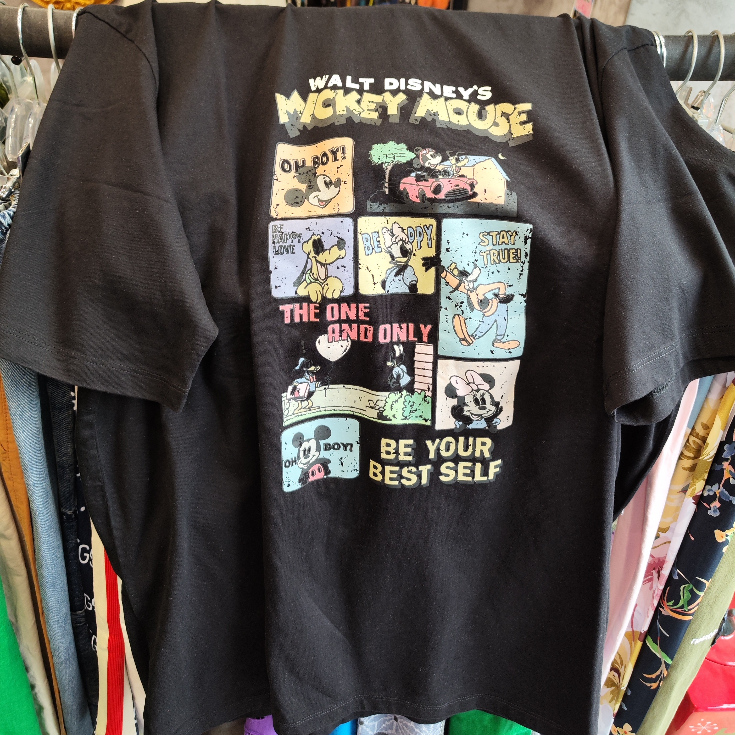 卡通圆领T恤w076-095