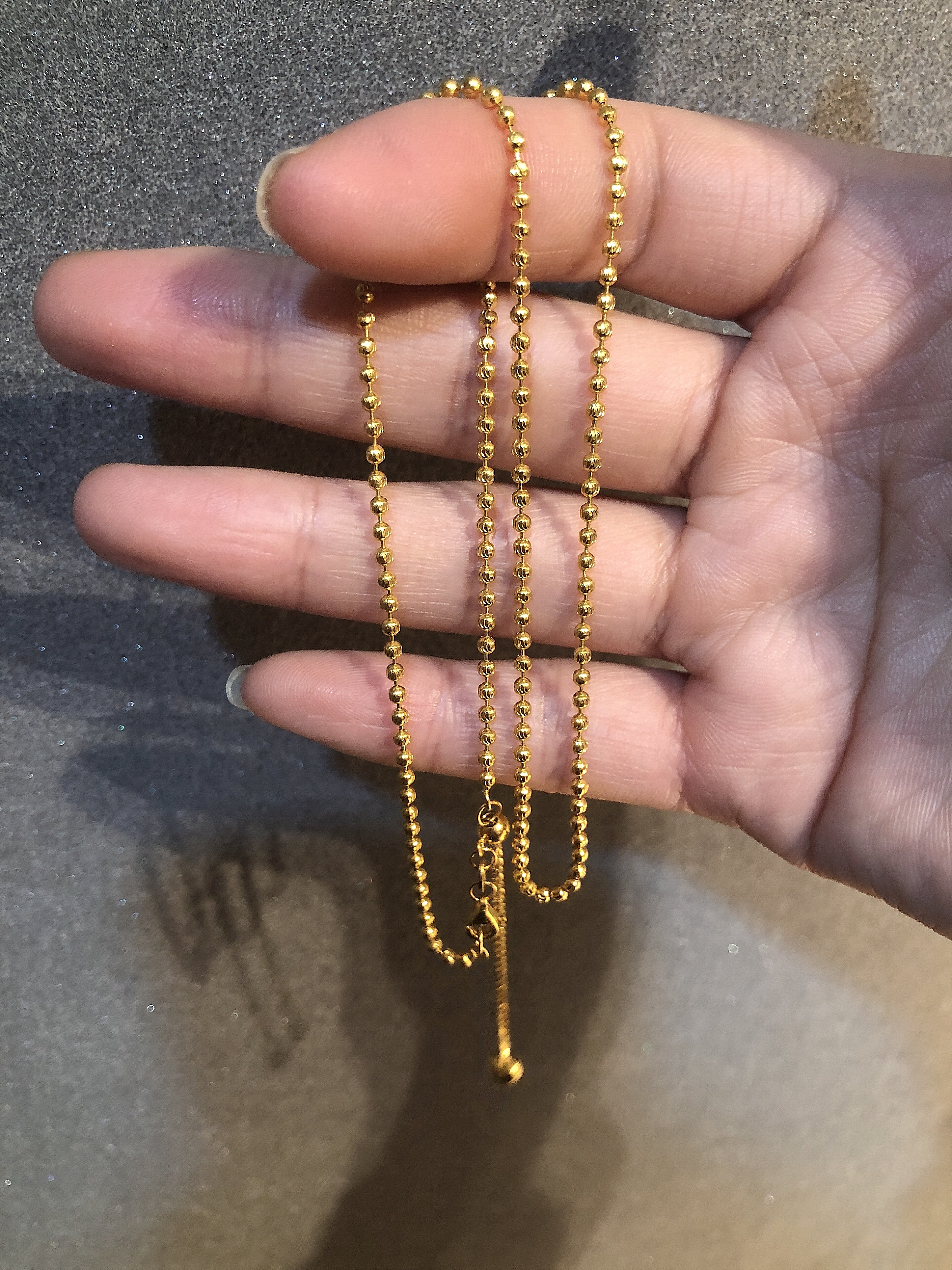 足金999项链  8.29克