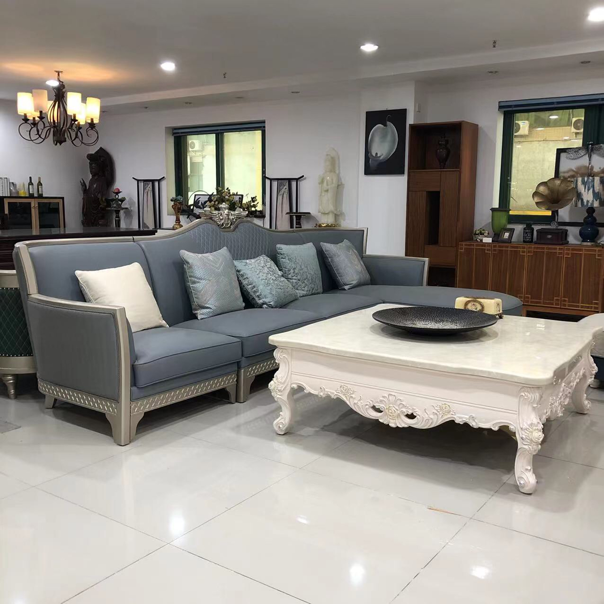 美式古典风格沙发