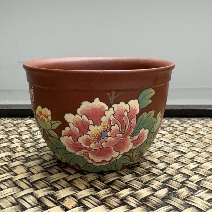 【古月壶来】FS836大红袍‘牡丹图’主人杯100c