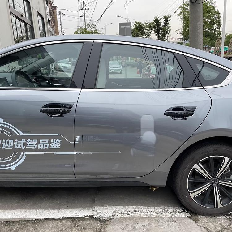 比亚迪BYD秦PLUS门碗拉手贴DMi/EV车把手门腕保护专用改装饰用品