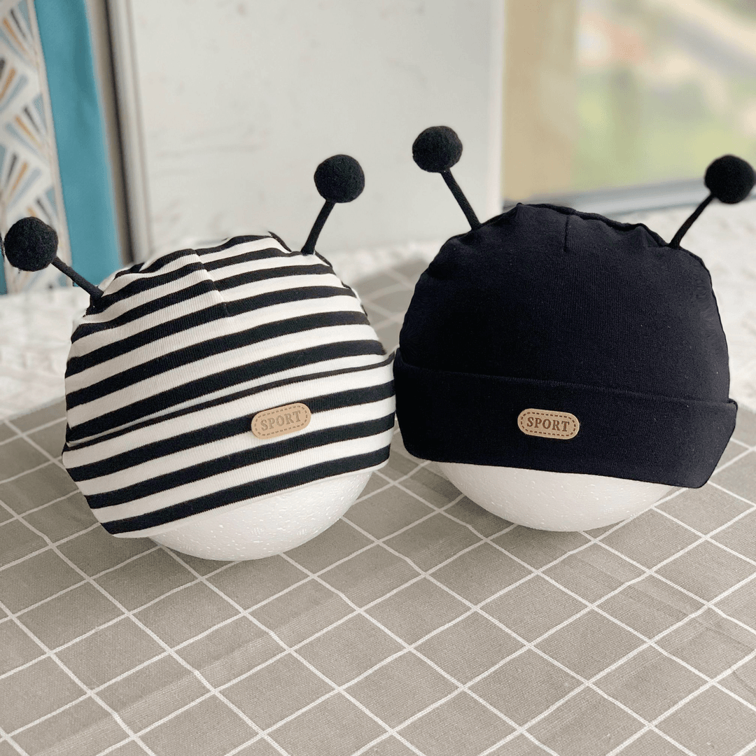 婴儿0-1岁秋冬婴幼儿帽子网红帽婴儿帽儿童帽春双层宝宝套头帽