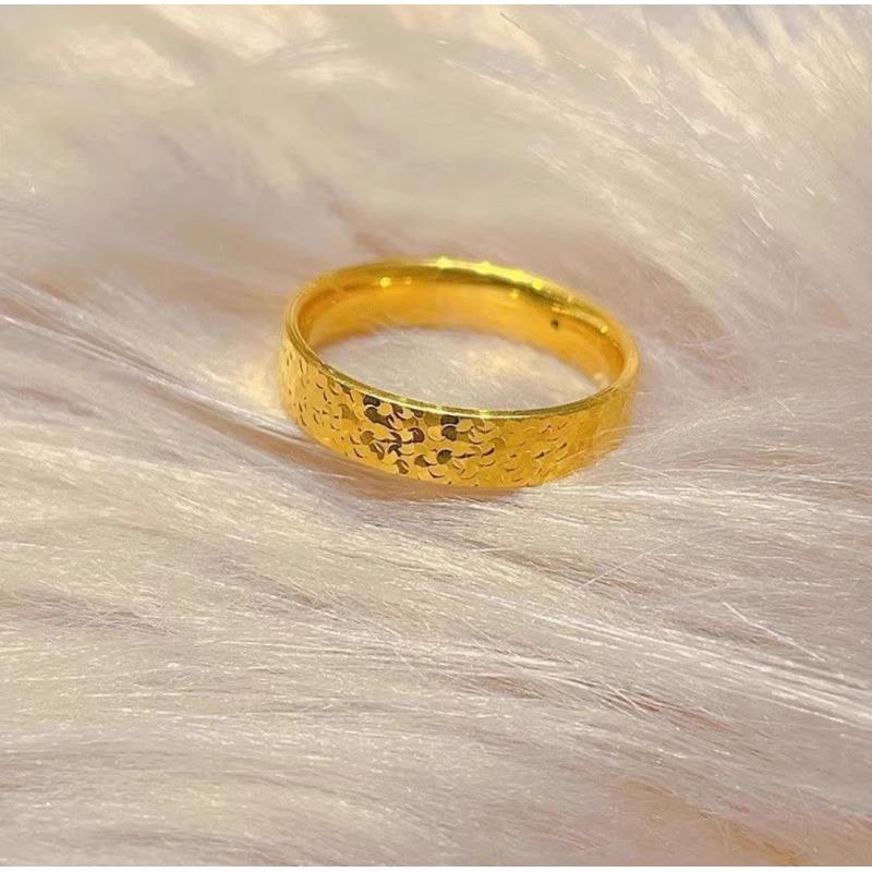 合金戒指 网红碎碎冰戒指（点进选圈口）爆款女士时尚