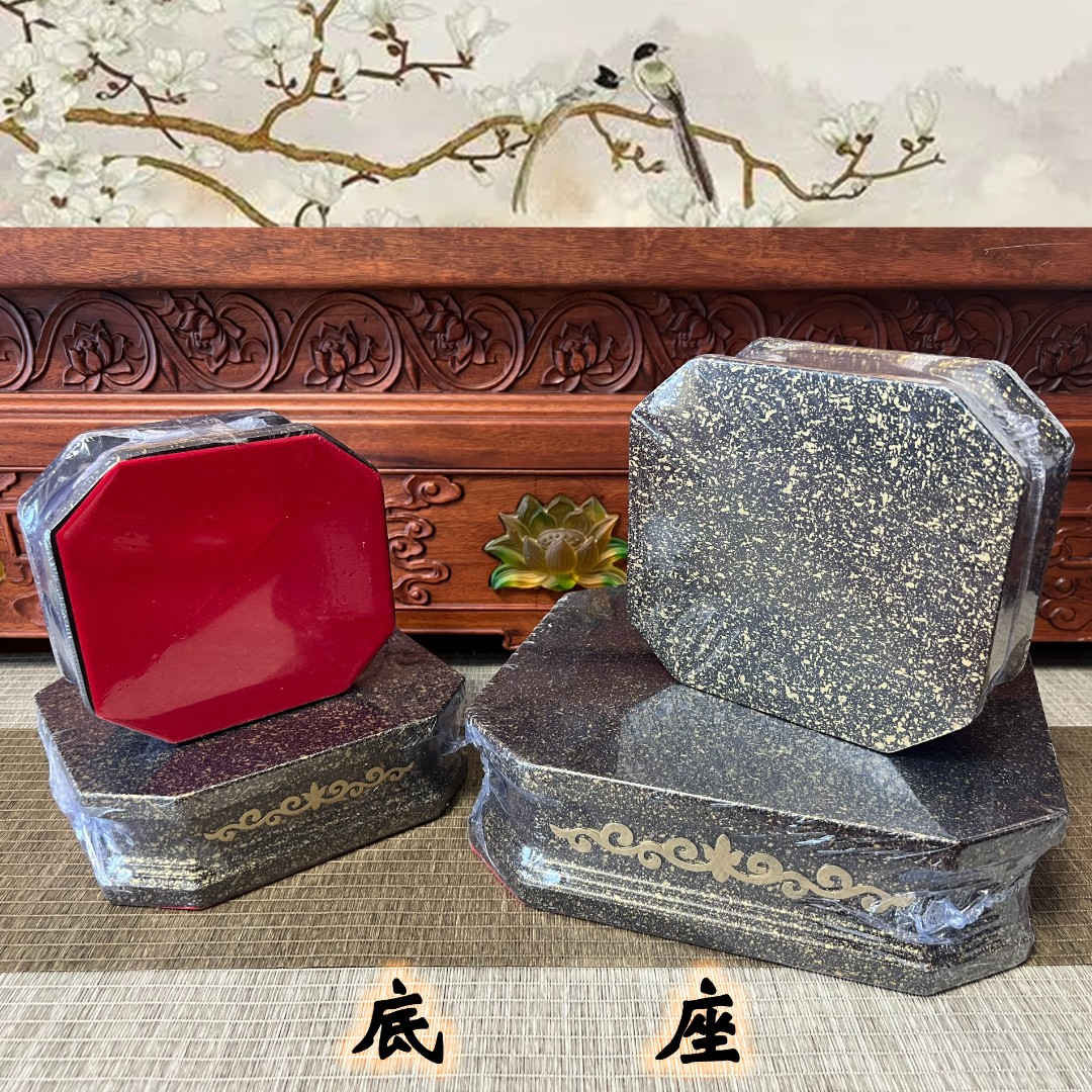 底座摆件花盆佛像香炉底座中式手工奇石酒坛方台茶托杯托底托座台