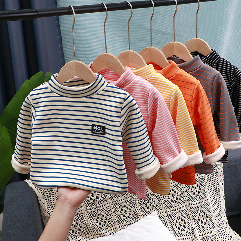 【工厂直发】儿童秋冬中小童打底衣男女宝宝保暖内衣加绒加厚SK396