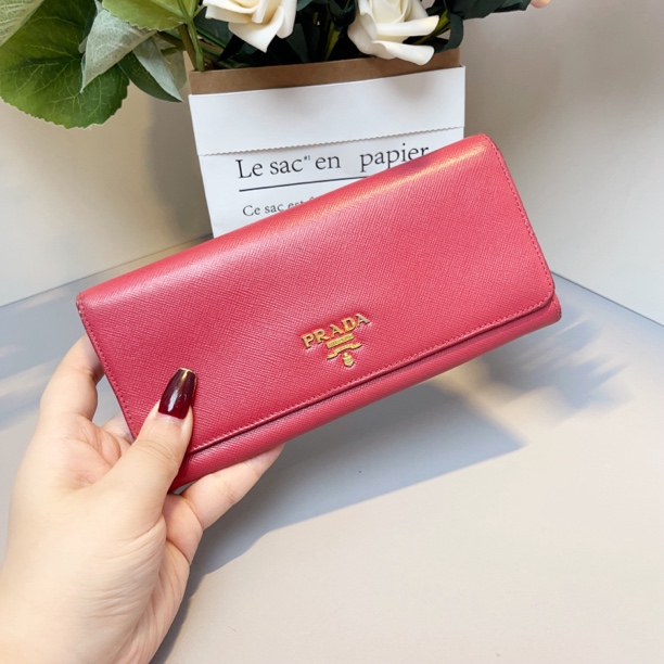 95新 Prada/普拉达  Prada普拉达简约长款钱包  K02759