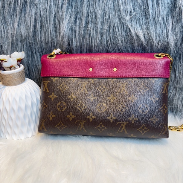 95新 LouisVuitton/路易威登 lv 路易威登传奇信封链条包 K02701