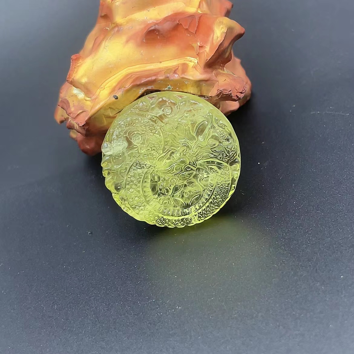 天然黄水晶龙牌吊坠 K207—多样性发