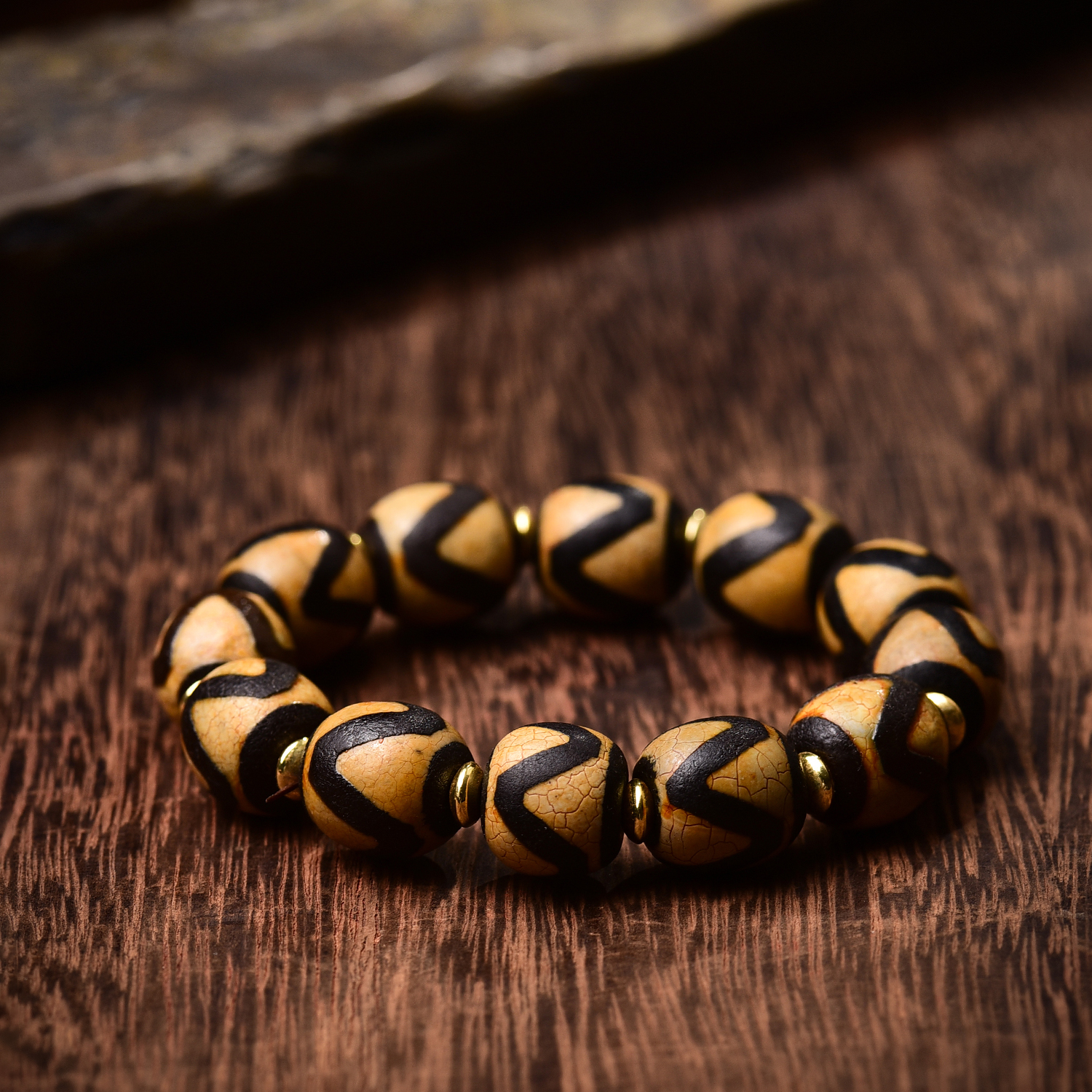 天然玛瑙特色手串 D910—多样性发